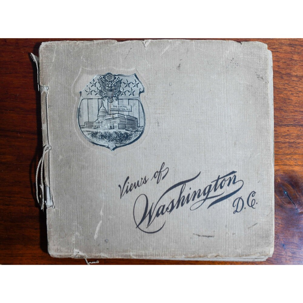 Vintage Washington DC Photo Album: Early 20th Century Photographic Scrapbook